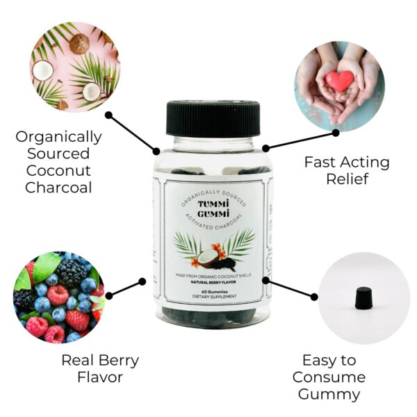 Tummi Gummi gomitas sabor berries para detox natural