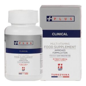 Frente del frasco TURKEYANA PLUS Multivitamínico para cabello