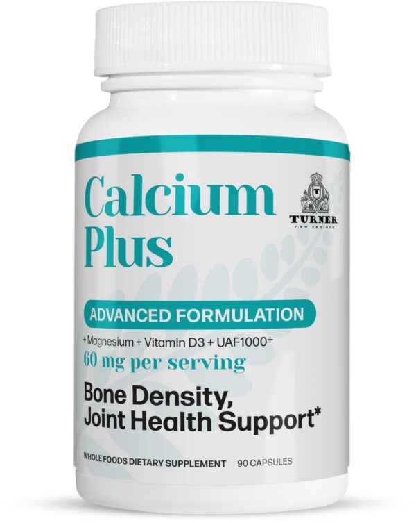 TURNER Calcium Plus frasco de 90 cápsulas