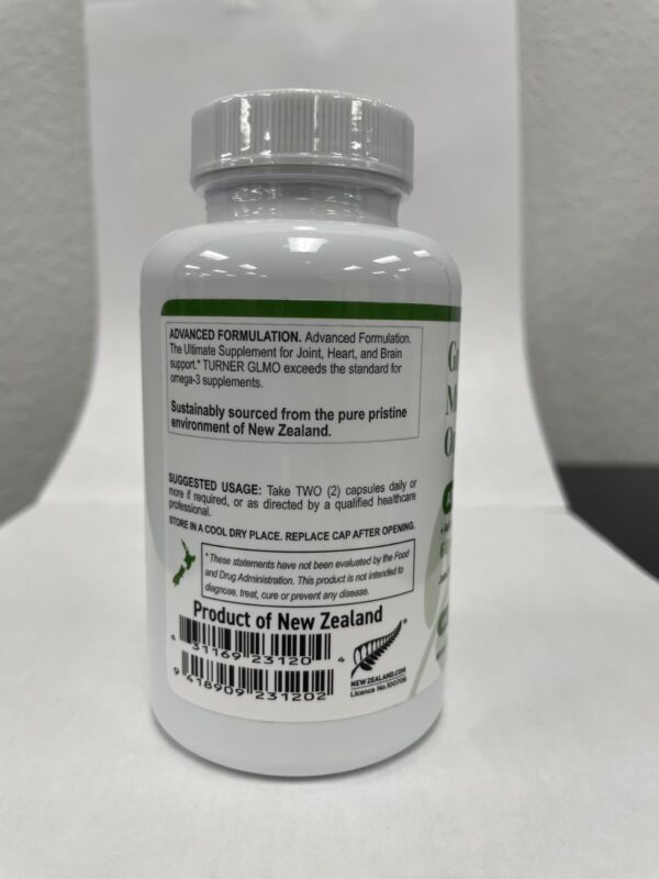 Frasco TURNER GLMO visto de frente