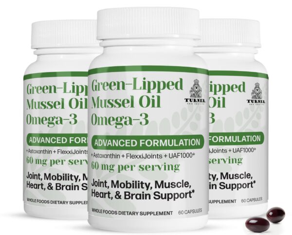 Bote de TURNER NZ GLMO y etiqueta