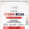 Version 1.0.0 Type Zero BCAA polvo vegano frente etiqueta Tropical Punch
