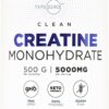 Type Zero Creatine Monohydrate etiqueta frontal
