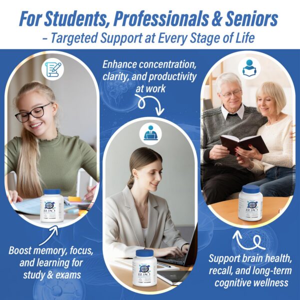 Frasco transparente con cápsulas dentro