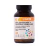 U-MORE multivitamínico y minerales frente de frasco