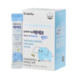 U2Biome Bebe B Balance probióticos polvo 30 sobres salud intestinal