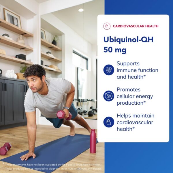 Cápsulas blandas de ubiquinol-qh 50 mg
