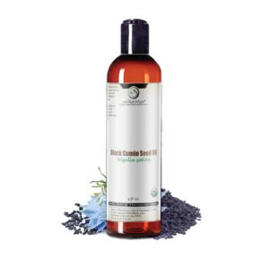 Version 1.0.0 Aceite de comino negro premium orgánico 4 oz