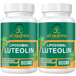 Version 1.0.0 Frente del envase Ulmubra Liposomal Luteolin