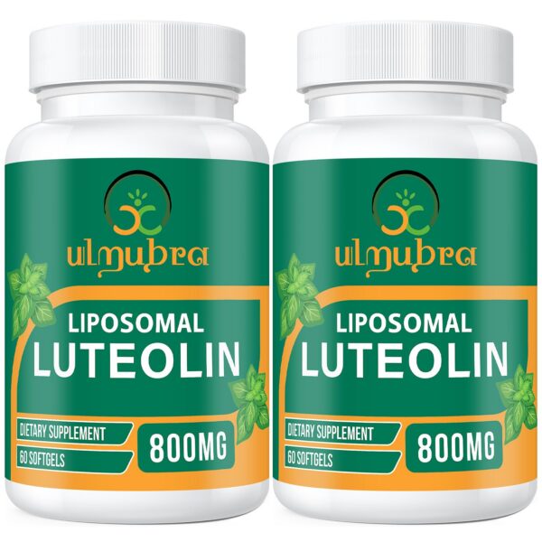Frente del envase Ulmubra Liposomal Luteolin