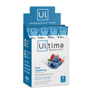 Frontal de Ultima Replenisher con sabor Frambuesa Azul