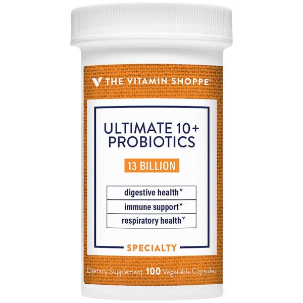 Version 1.0.0 Ultimate 10+ probióticos suplemento salud digestiva inmunidad