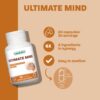 Version 1.0.0 Ultimate Mind cápsulas para memoria y concentración paquete