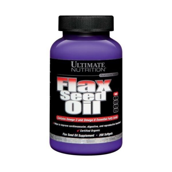 Aceite de linaza orgánico en cápsulas