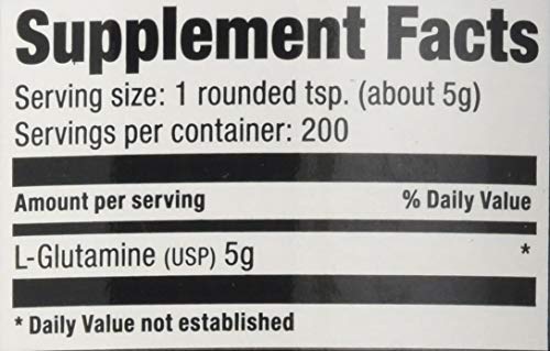 Etiqueta Ultimate Nutrition Gluta Pure