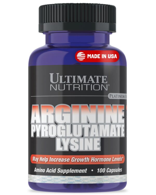 Frasco de L-Arginina Ultimate Nutrition
