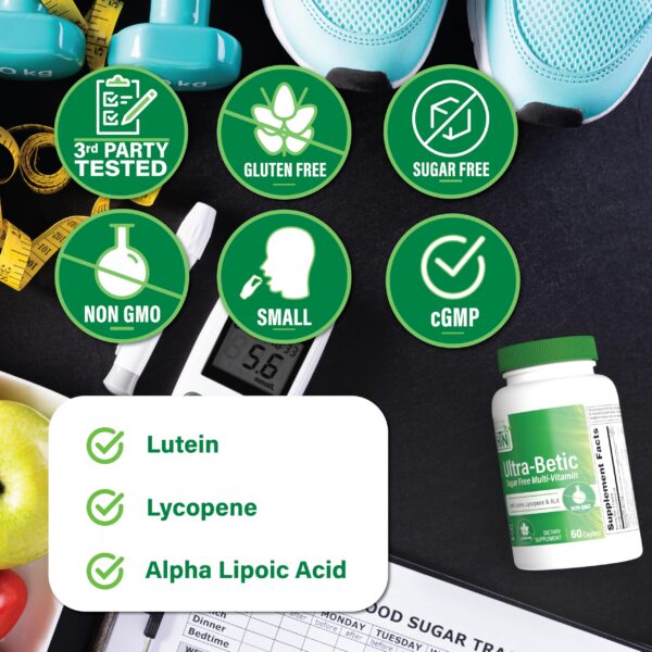 Ultra-Betic multivitaminico con luteina para salud ocular y energia