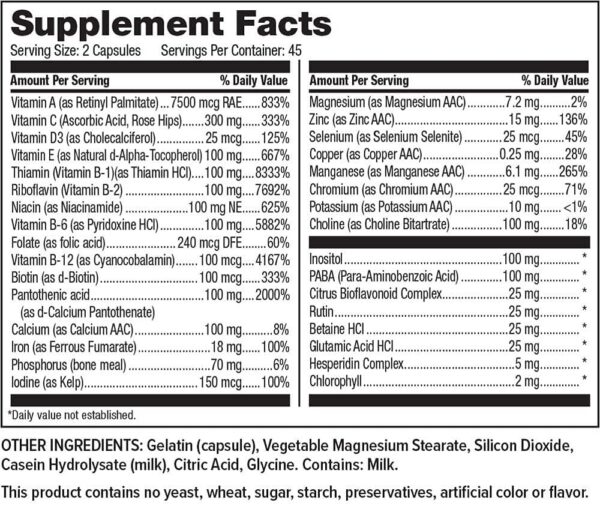 Frasco Ultra Plan Hi-Health en soporte