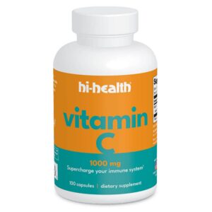 Ultra Plan vitamina c 1000mg con rosa mosqueta 100 cápsulas