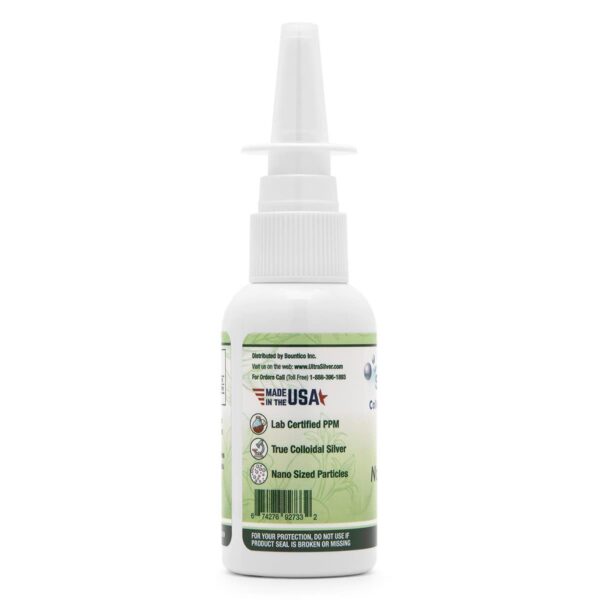 Version 1.0.0 Etiqueta Ultra Silver spray nasal plata coloidal