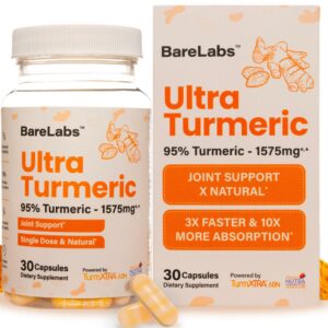 Frasco del suplemento Ultra Turmeric 30 cápsulas de alta absorción