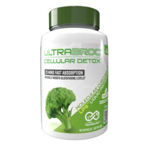 UltraCur suplemento detox con extracto de brócoli y curcumina