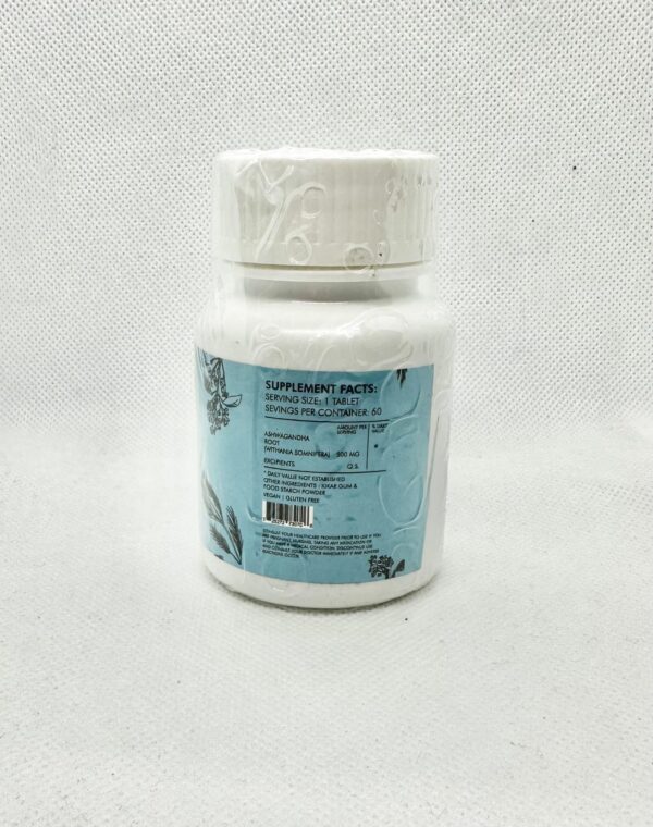 Cápsulas suplementarias UMA Deep De-Stress con Ashwagandha