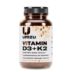 Frente del envase UMZU Vitamina D3 + K2