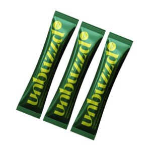 unbuzzd clear-eyed citrus tres sobres en polvo paquete