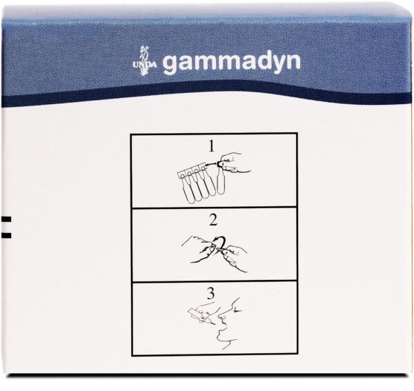 Version 1.0.0 Detalle de la etiqueta de UNDA GAMMADYN Mn