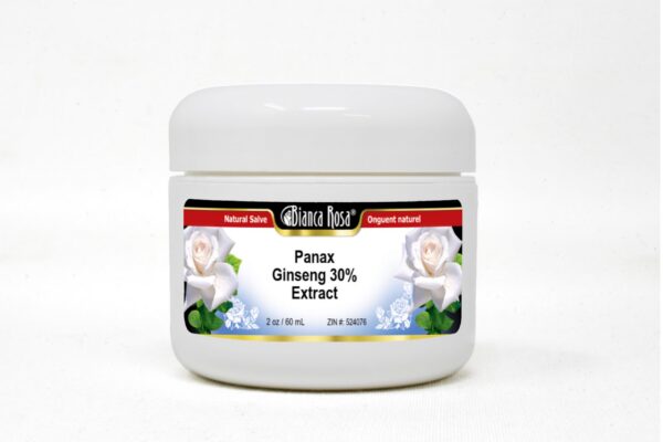 Version 1.0.0 Ungüento ginseng panax 30 porciento frasco 2 onzas Bianca Rosa