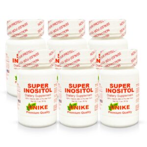 Unike Nutra Super Inositol 1oz polvo paquete de 6