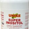 Version 1.0.0 Vista frontal suplemento Unike Nutra Super Inositol 8oz