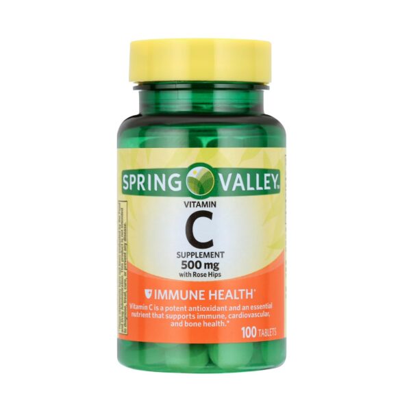 Version 1.0.0 Frente del envase Vitamina C 500 mg con rosa mosqueta