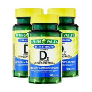 Frente del envase Vitamina D3 5000 UI