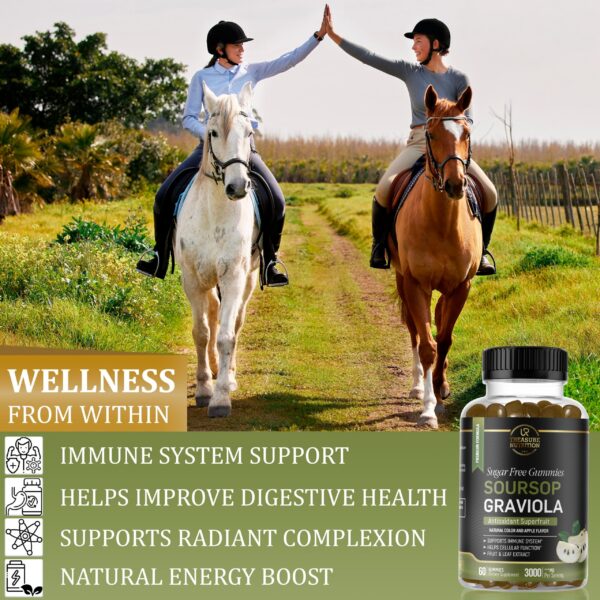 Frasco y etiqueta UR Treasure Graviola freno