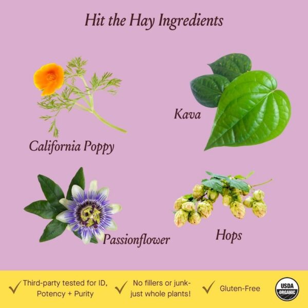 Suplemento Herbal Urban Moonshine con amapola y kava sin melatonina