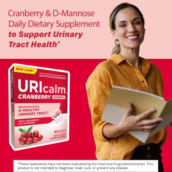 Uricalm cranberry suplemento para salud del tracto urinario