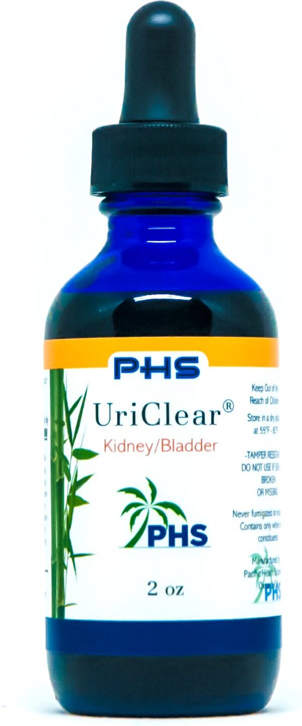 Version 1.0.0 Frasco UriClear 2 oz apoyo herbal para riñón y vejiga