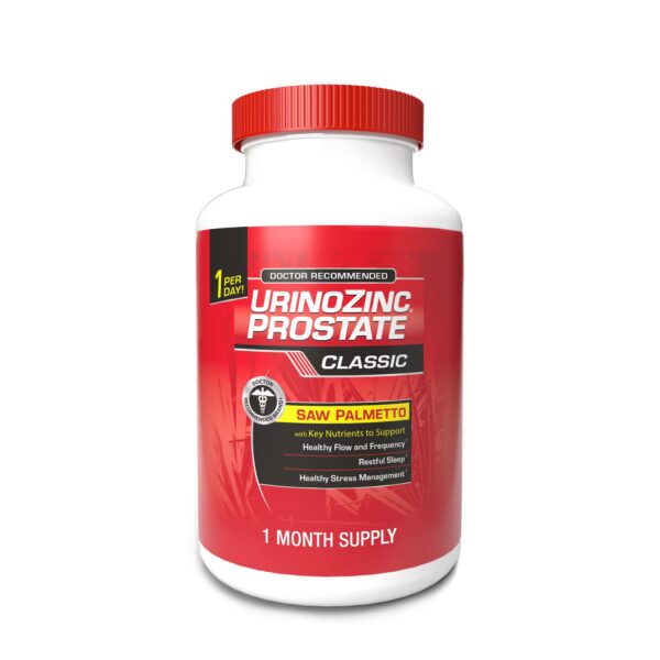 Urinozinc suplemento próstata fórmula clásica 30 cápsulas