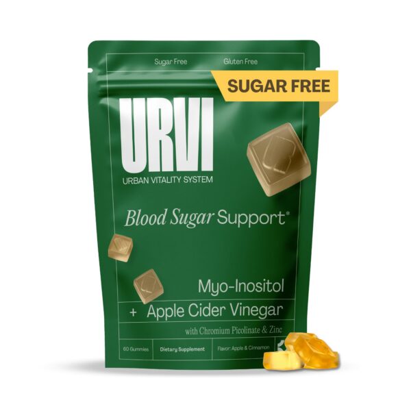 URVI gomitas manzana canela frasco frontal