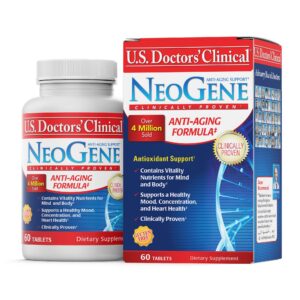 Suplemento anti-envejecimiento NeoGene GH3 de U.S. Doctors’ Clinical