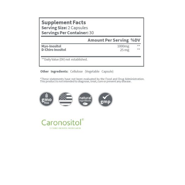 Etiqueta USA Medical Inositol