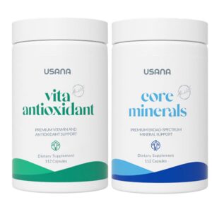 Version 1.0.0 Frasco de USANA CellSentials minerales y antioxidantes