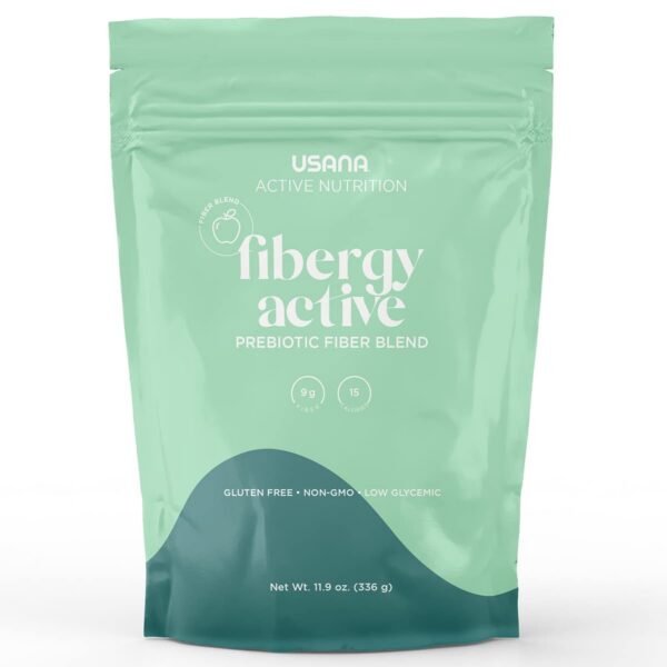 USANA Fibergy Active polvo fibra prebiótica salud intestinal 336g