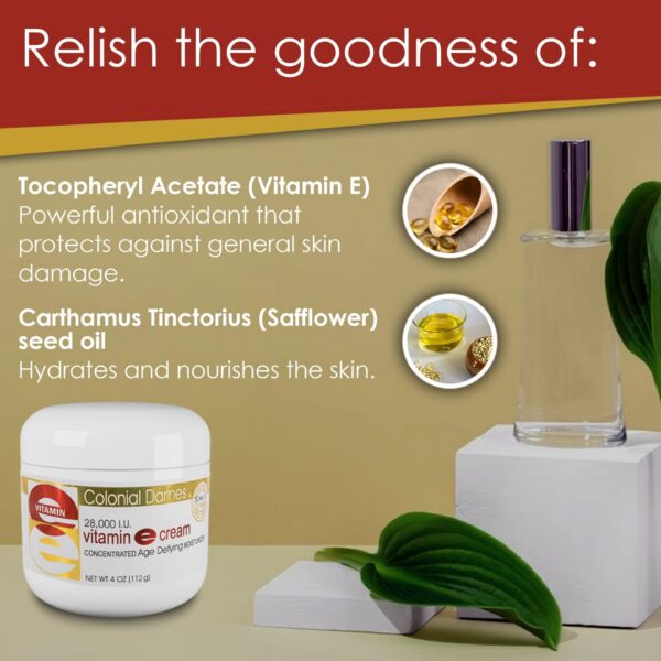 Uso de crema hidratante Colonial Dames en rostro y cuello