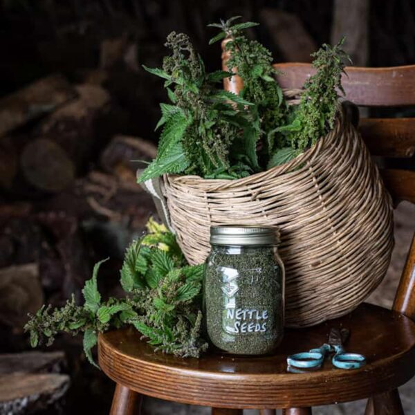 Uso semillas de ortiga Ana's Farm en alimentos saludables