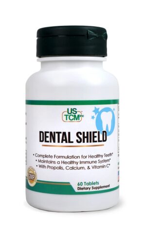 USTCM Dental Shield propóleo de abeja envase frontal