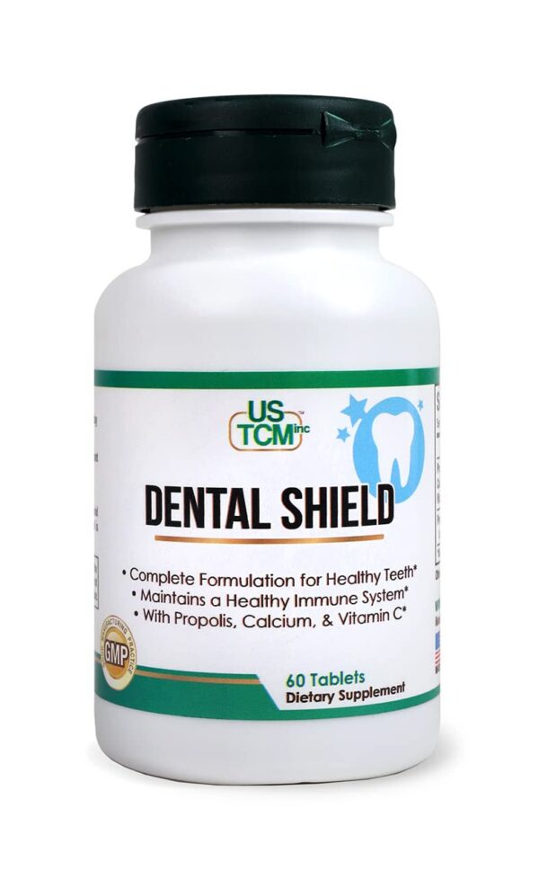 USTCM Dental Shield propóleo de abeja envase frontal