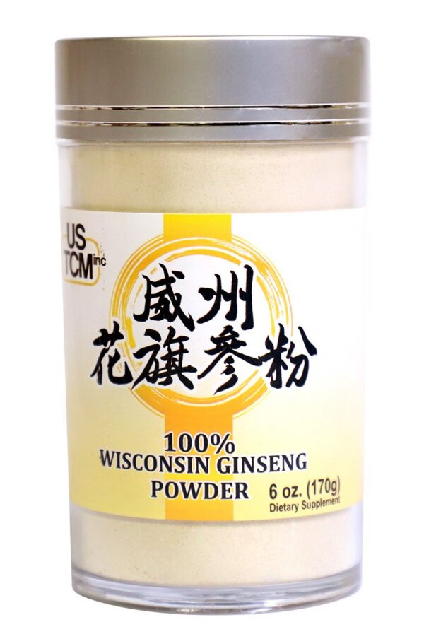 USTCM polvo fino de ginseng americano Wisconsin 6 oz